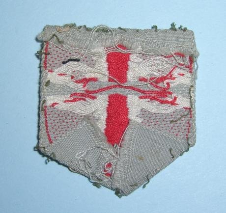 Post WW2 Denmark Danish Brigade Group Cloth Formation Sign — image 2