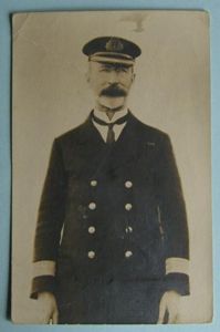 Paymaster Captain Hugh Seymour Hall, R.N., C.B.E. (later Paymaster Rear …