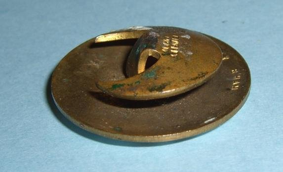 WW1 Original 1914 Warwickshire Pals Birmingham Battalion Vounteers Enamel Lapel Badge — image 3