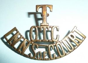 T / OTC / Inns of Court Officer Training Corps …