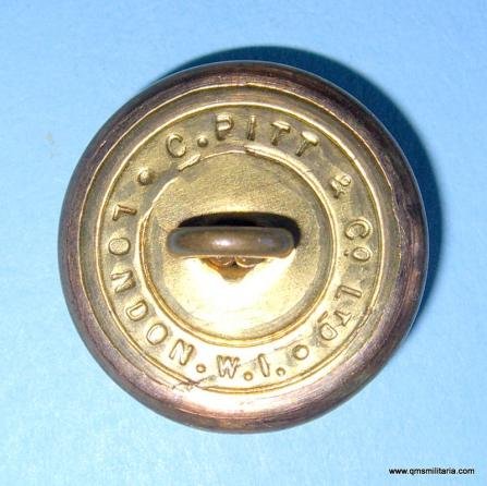 Early Canadian Militia Officers Gilt Large Pattern Button — image 2