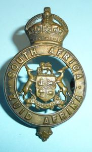 WW1 South Africa / Zuid Afrika Instructional Corps Cap Badge, …