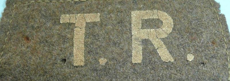 WW1 Training Reserve White on Khaki Slip On — image 3