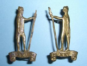 WW1 New Zealand Expeditionary Force - 25th Reinforcements Facing Brass …