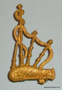 Army Pipers Proficency Badge, three drones