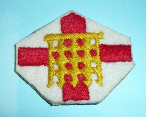 Home Counties Training Brigade Embroidered Cloth Formation Sign Patch Flash …