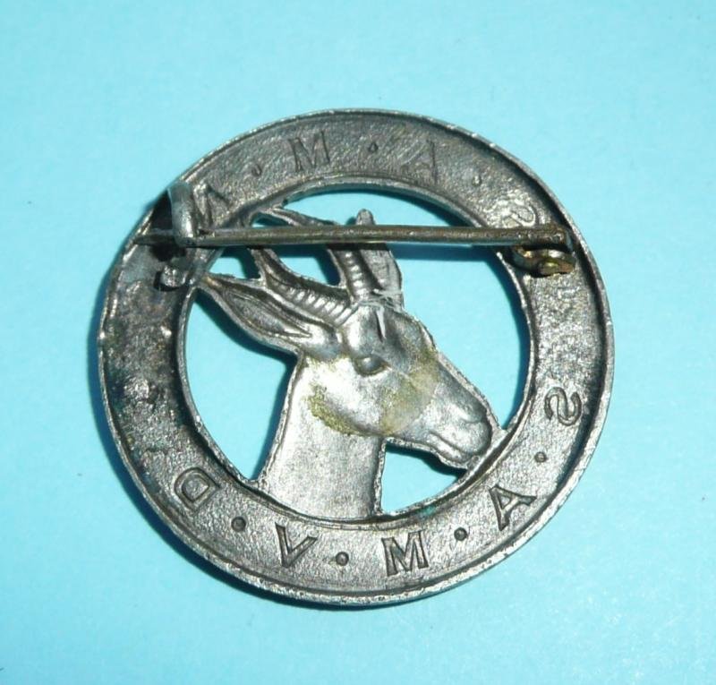 South Africa - Military Nursing Service White Metal Pin Brooch Badge — image 2