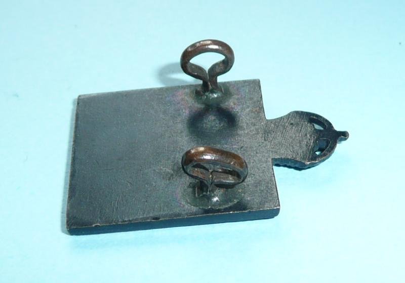 WW1 Royal Army Corp of Chaplains Blackened Collar Badge — image 5