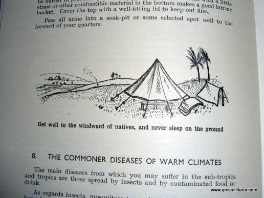 Original WW2 1943 Publication - Health Hints for Foreign Climates - Ministry of Aviation — image 4