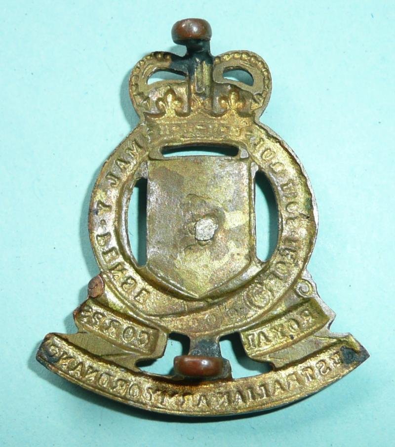 Royal Corps Australian Army Ordnance Bi-Metal Cap Badge, Circa 1953 - 1960 — image 2
