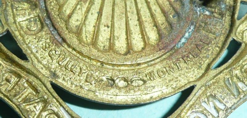 Canada - The Lincoln & Welland Regiment Canadian Brass Cap Badge - Scully — image 3