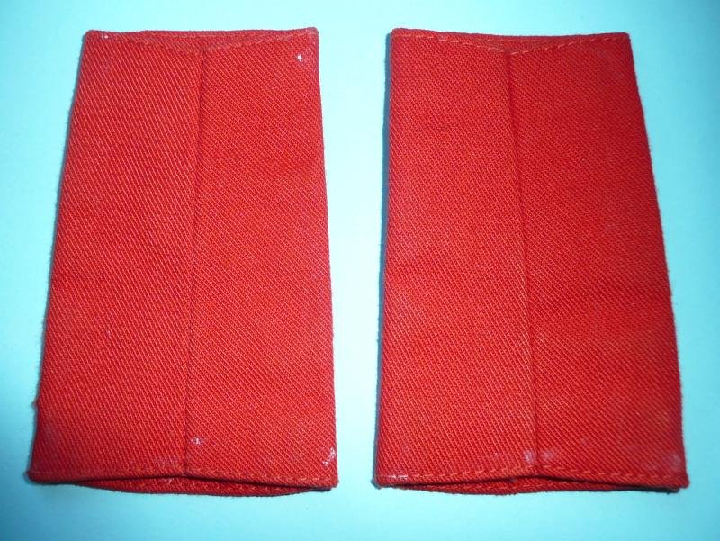 QARANC Queen Alexandra's Royal Army Nursing Corps Matched Pair of Officer's Embroidered Cloth Shoulder Slides Slip-Ons — image 3