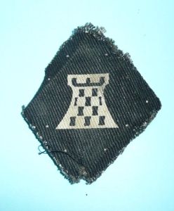 WW2 11 Eleven Corps Printed Cloth Formation Shoulder Sign Flash …