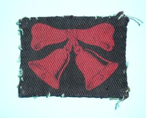 WW2 47th (London) Territorial Infantry Division Woven Cloth Formation Sign …