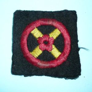 WW2 Western Command Embroidered Felt Cloth Formation Shoulder Sign Flash …