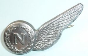 Royal New Zealand Air Force (RNZAF) White Metal Half Brevet …