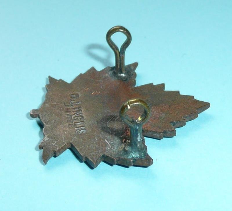 Canada WW1 - 40th (Halifax, Nova Scotia) Battalion CEF Collar Badge - Inglis — image 4