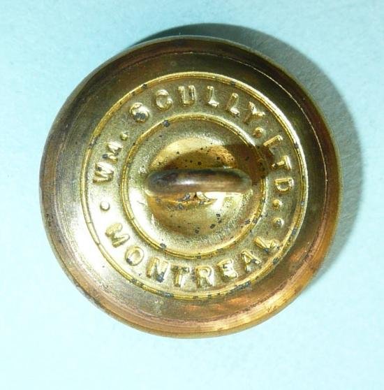 Canadian Staff Officers (Brigadiers and Colonels) Large Pattern Gilt Button, George VI — image 2