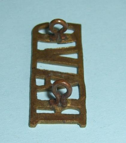 RAVC Royal Army Vetinery Corps Small Brass Shoulder Title — image 3