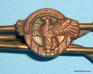 WW2 USA Ruptured Duck Brass Tie Pin - Honourable Service …