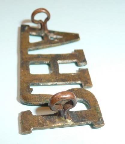 RHA Royal Horse Artillery Other Ranks Brass Shoulder Title - variant — image 3