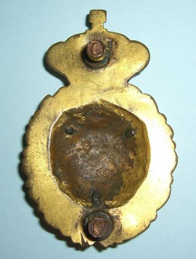 Superb Victorian Generals Horse Furniture Bit Boss Fire Gilt Badge — image 4