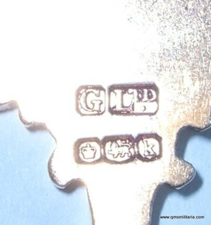 Malacca Volunteer Rifles, Malay Malaysia Straits Settlements,1927 Hallmarked Silver Gilt Regimental Prize Spoon — image 3