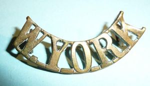 WW1 - W. York - West Yorkshire Regiment First Pattern …