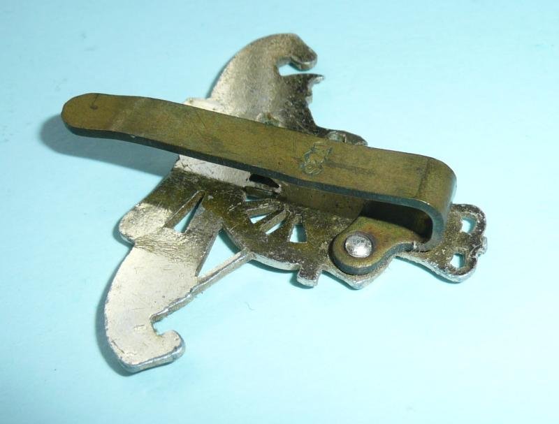 Royal Artillery RA  Staybrite AA Anodised Aluminium Early Pattern with Brass Slider - Turner & Simpson Ltd — image 5