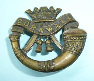 Duke of Cornwall's Light Infantry (DCLI) Officers OSD Bronze Collar …