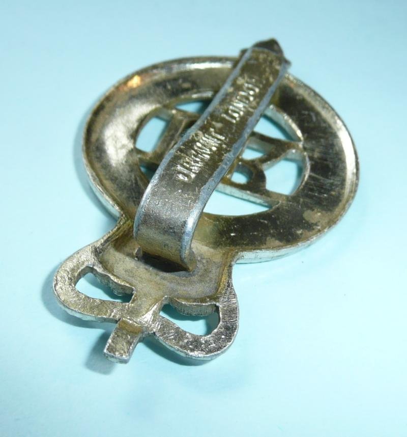 H M Prisons Officer's Anodised Aluminium AA Cap Badge - Gaunt London — image 3