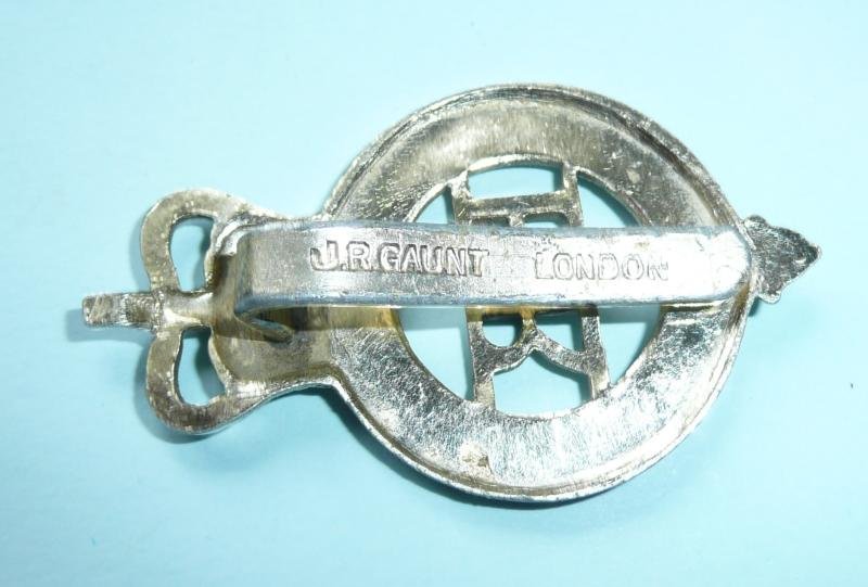 H M Prisons Officer's Anodised Aluminium AA Cap Badge - Gaunt London — image 4