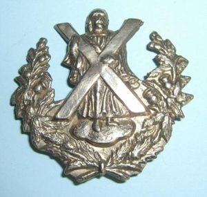 Early Queens Own Cameron Highlanders Other Ranks White Metal Sporran …