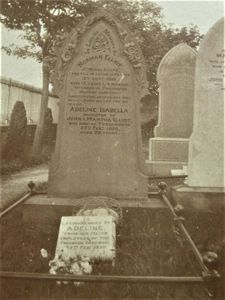 Post WW1 Commemorative Sepia Photo of Tombstone to a Soldier …