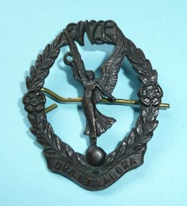 WW1 Home Front - Womens Legion (WL) Brooch Pin Badge