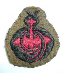 WW2 9th Anti - Aircraft Division Embroidered Formation Sign ( …
