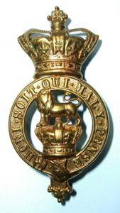 Royal Household Gilding Metal Martingale Horse Furniture Ornament Badge, c1837- …