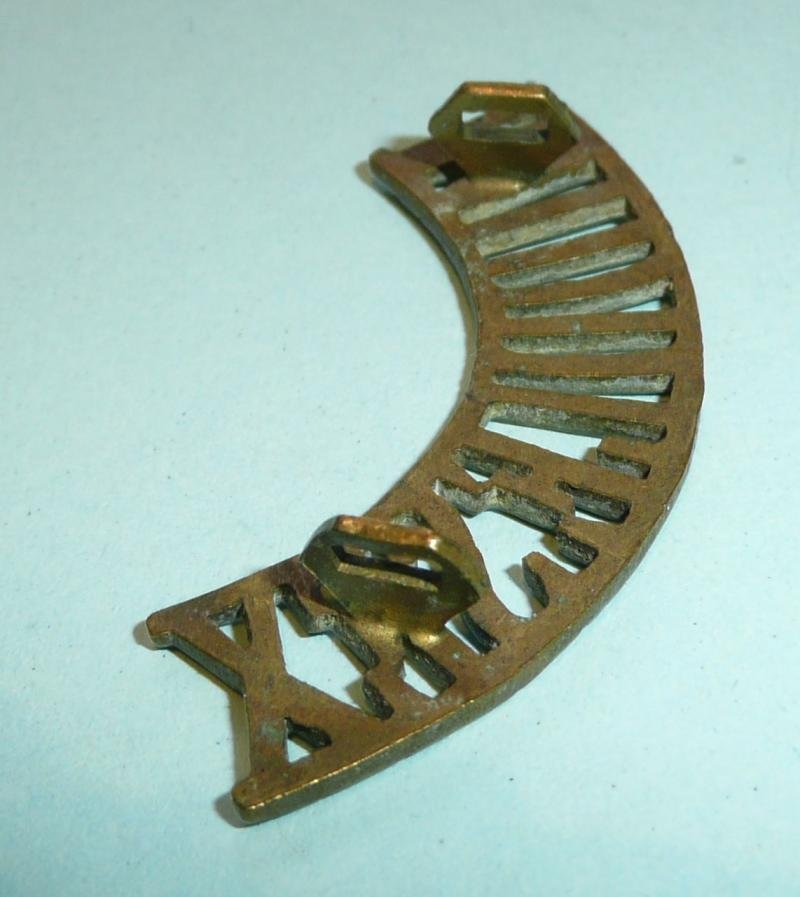 The Middlesex Regiment Brass Shoulder Title — image 4