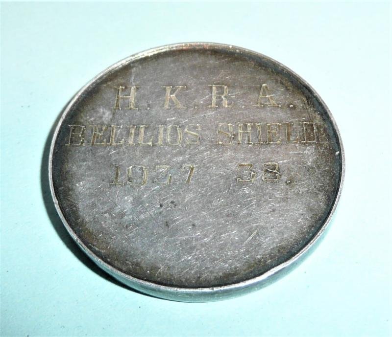 Inter War Silver Hong Kong Rifle Association Shooting Medallion — image 3
