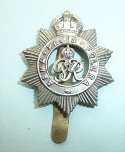WW2 GVI North Somerset Yeomanry White Metal Cap Badge - …