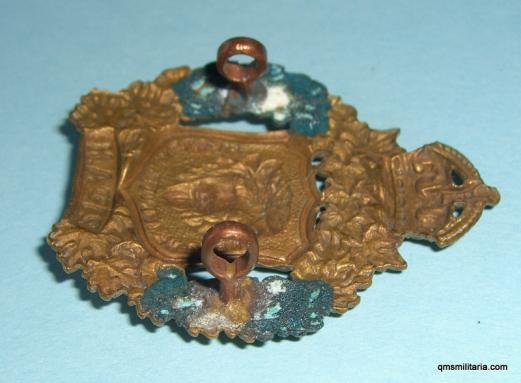 21st Alberta Hussars Pre 1914 Canadian Collar Badge — image 3