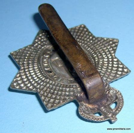 KDG Kings Dragoon Guards Bi-metal Cap Badge, King's crown — image 3