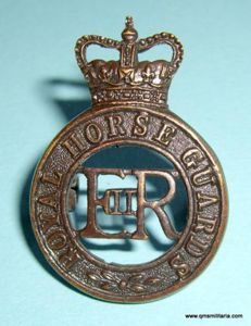 QEII Bronze Royal Horse Guards ( RHG ) Cap Badge, …
