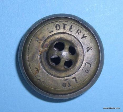 Standard issue Tram Uniform Large Pattern White Metal Button — image 2