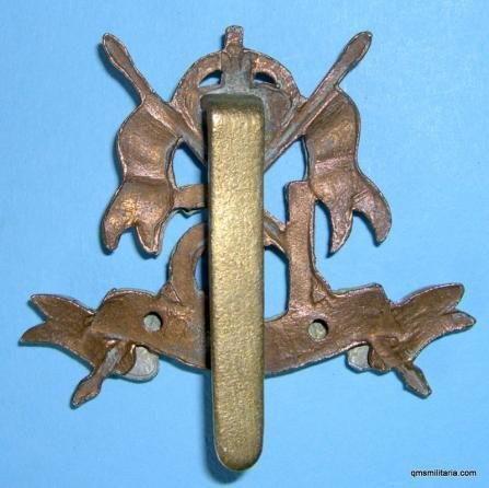 The Queens 16th Lancers Bi-Metal Cast Cap badge — image 2
