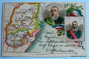Pro Boer Republic Transvaal / Orange Free State Art Postcard …