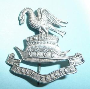 WW1 Liverpool Pals Sterling Silver Sweetheart Brooch Pin Badge