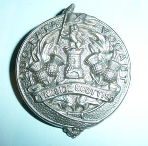 WW1 Scarce 1914 1st Pattern Tyneside Scottish Other Ranks Glengarry …