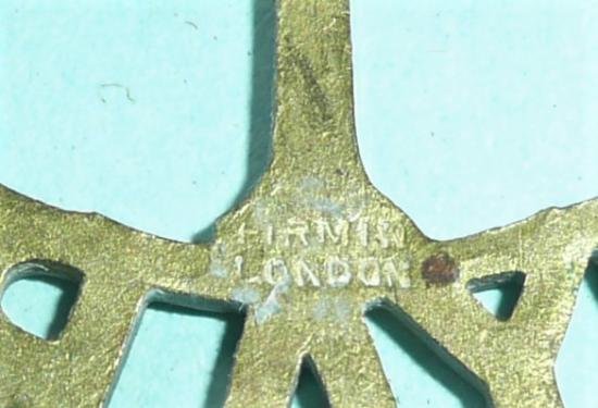 T / Kenya Regiment One Piece Brass Shoulder Title — image 3