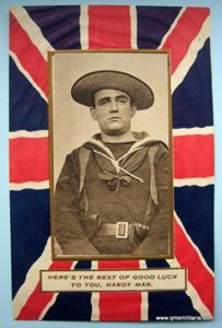 Original WW1 Patriotic Postcard - the Handy Man ( Royal …